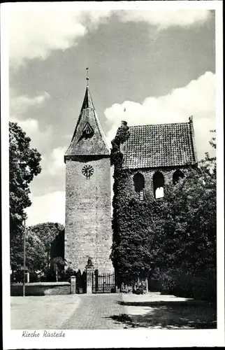 Ak Rastede in Oldenburg, Kirche