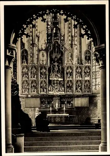 Ak Schleswig an der Schlei, Dom, Brüggemann Altar