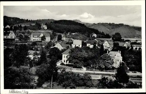 Ak Schladern Windeck an der Sieg, Blick auf den Ort