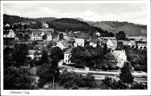 Ak Schladern Windeck an der Sieg, Blick auf den Ort
