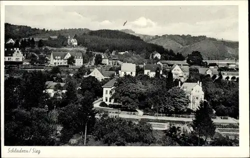 Ak Schladern Windeck an der Sieg, Blick auf den Ort