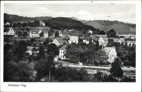 Ak Schladern Windeck an der Sieg, Blick auf den Ort