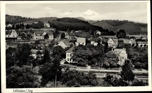 Ak Schladern Windeck an der Sieg, Blick auf den Ort