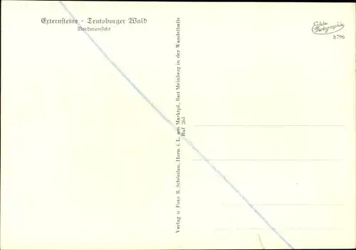 Ak Horn Bad Meinberg im Teutoburger Wald Westfalen, Externsteine
