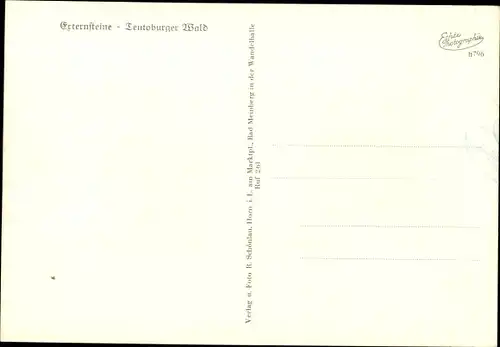 Ak Horn Bad Meinberg im Teutoburger Wald Westfalen, Externsteine