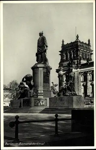 Ak Berlin Tiergarten, Das Bismarckdenkmal