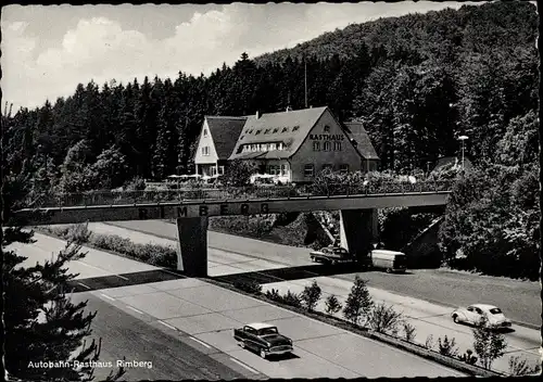 Ak Breitenbach am Herzberg, Autobahn-Rasthaus Rimberg