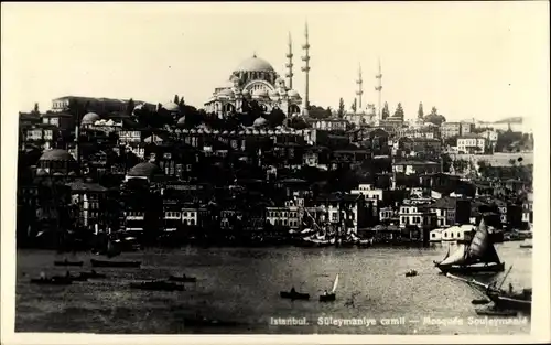 Ak Konstantinopel Istanbul Türkei, Süleymaniye Camii, Moschee