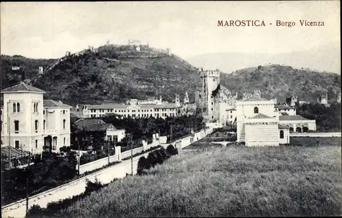 Ak Marostica Veneto, Borgo Vicenza