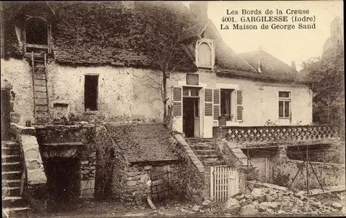 Ak Gargilesse Indre, La Maison de George Sand