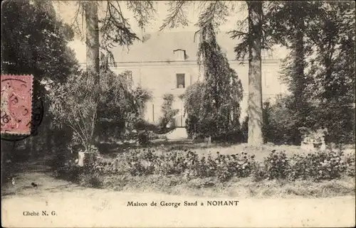 Ak Nohant Indre, Maison de George Sand