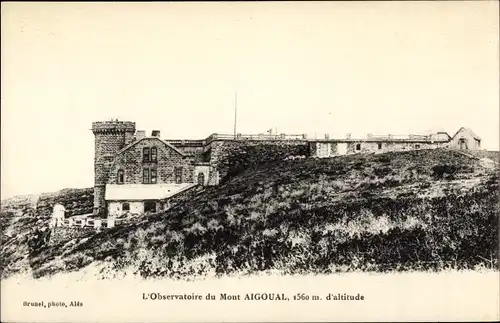 Ak Gard Frankreich, L'Observatoire du Mont Aigoual