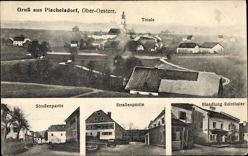 Ak Pischelsdorf in der Steiermark Österreich, Gesamtansicht, Straßenpartie, Handlung Reinthaler