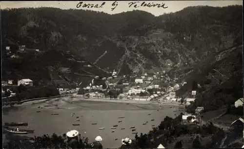 Foto Ak Chile, Corral bei Valdivia, Bucht, Küstenort