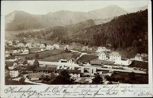 Ak Hohenberg in Niederösterreich, Panorama