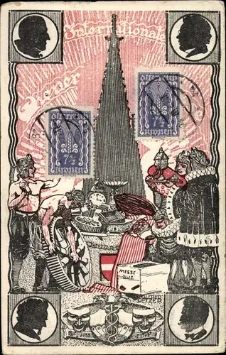 Künstler Ak Retzer, Wien, Internationale Wiener Messe