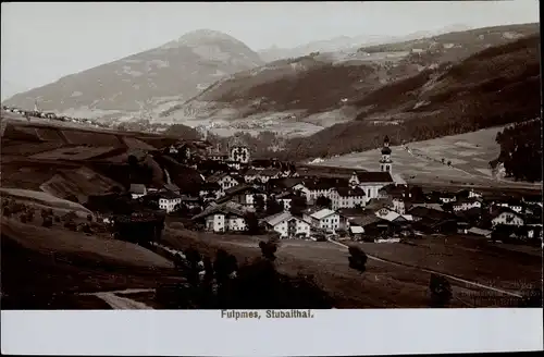 Ak Fulpmes in Tirol, Stubaital, Panorama
