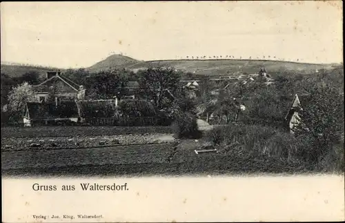 Ak Waltersdorf Großschönau, Gesamtansicht
