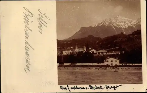 Foto Ak Hötting Innsbruck in Tirol, Schloss Büchsenhausen