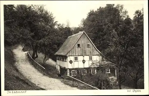 Ak Lückendorf Oybin Oberlausitz, Haus