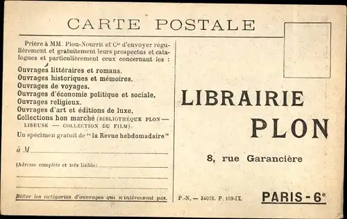 Ak Schriftsteller Gaston Chérau, Le Vent du Destin