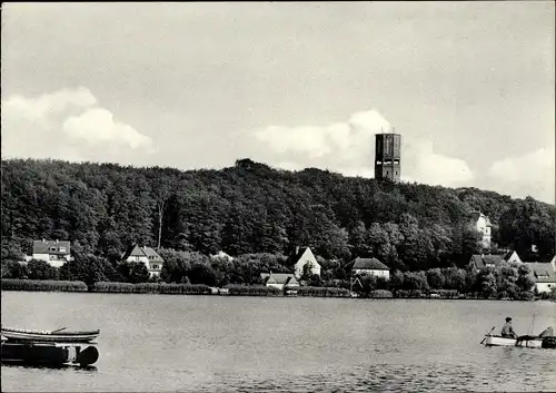 Ak Ratzeburg im Herzogtum Lauenburg, Teilansicht mit Aussichtsturm