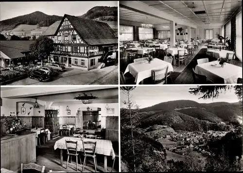Ak Schenkenzell im Schwarzwald, Gasthaus und Pension zur Sonne