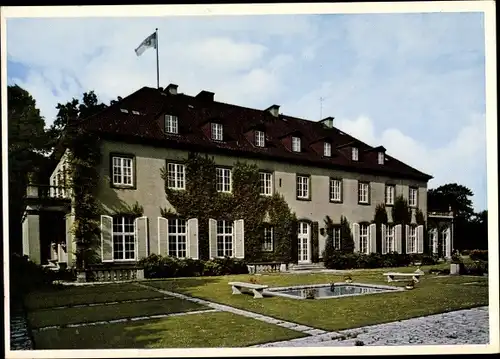 Ak Friedrichsruh Aumühle im Herzogtum Lauenburg, Wiederaufbau nach der Zerstörung 1945