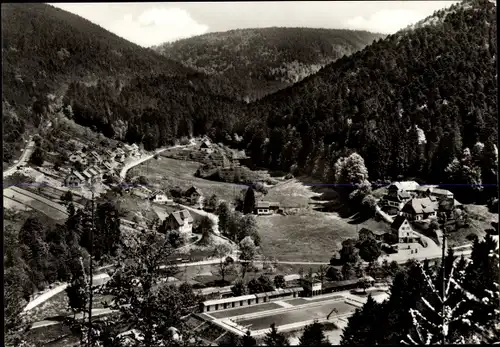 Ak Calmbach Bad Wildbad im Schwarzwald, Gesamtansicht