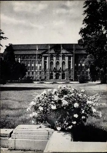 Ak Berlin Schöneberg, Kontrollratsgebäude im Kleistpark