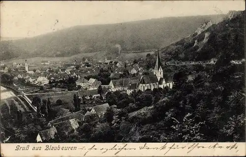 Ak Blaubeuren in Württemberg, Gesamtansicht
