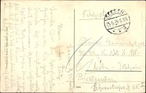 Ak Seesen am Harz, Rehe mit Hirsch im Wald