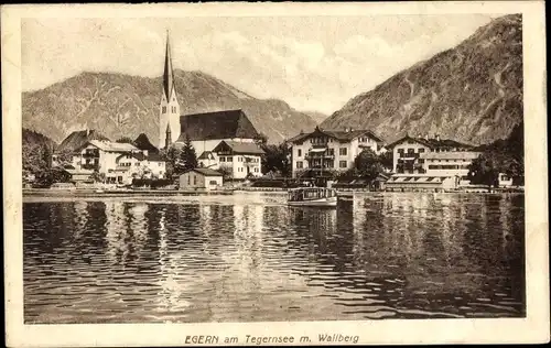 Ak Rottach Egern in Oberbayern, Wallberg