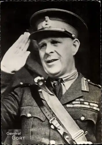 Ak General Gort, John Vereker, 6. Viscount Gort, Britischer Feldmarschall, Portrait
