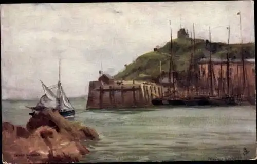 Künstler Ak Tenay Ain, Harbour