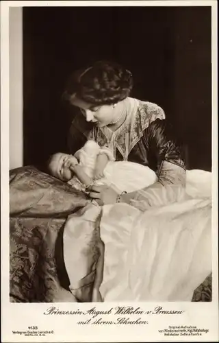 Ak Alexandra Viktoria von Schleswig-Holstein-Sonderburg-Glücksburg, Prinzessin August Wilhelm