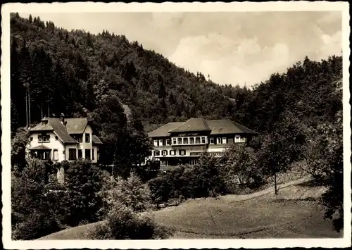 Ak Lierbach Oppenau im Schwarzwald, Kurhaus Taube