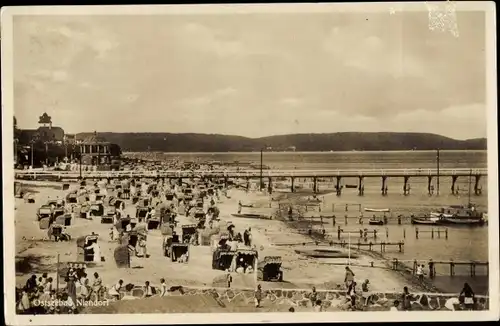 Ak Ostseebad Niendorf Timmendorfer Strand, Strandleben