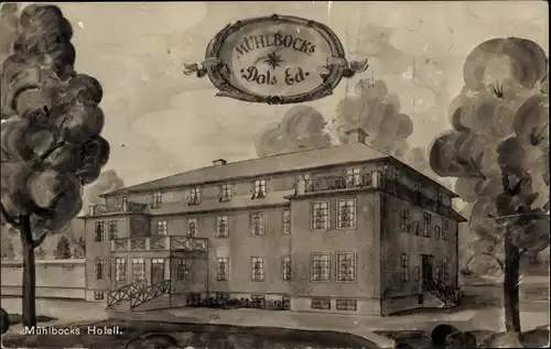 Ak Dals Ed Schweden, Mühlbock's Hotel