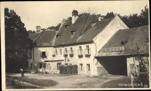 Foto Ak Hinterbrühl in Niederösterreich, Holdrichsmühle