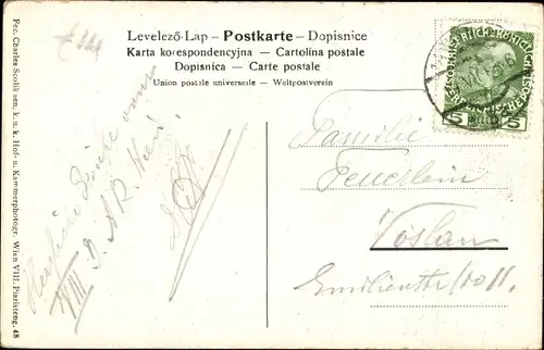 Ak Wien, VIII Internationaler Architekten Kongress 1908, Kaiser Franz Joseph I.