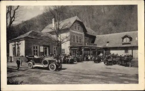 Ak Weidling Klosterneuburg in Niederösterreich, Cafe Restaurant zur Schießstätte Weidlingbach