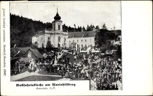 Ak Gutenstein in Niederösterreich, Wallfahrtskirche am Mariahilfberg
