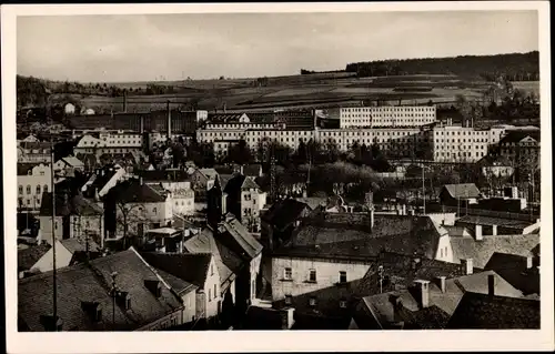 Ak Arzberg in Oberfranken, Blick auf den Ort