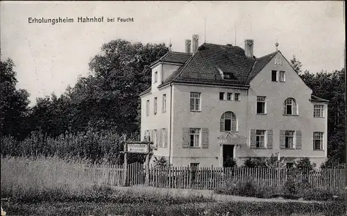 Ak Hahnhof Feucht in Mittelfranken, Erholungsheim Hahnhof