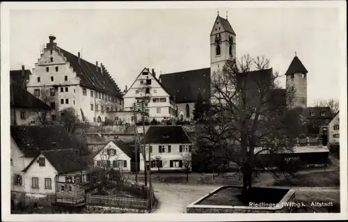 Ak Riedlingen an der Donau Württemberg, Altstadt, Kirche