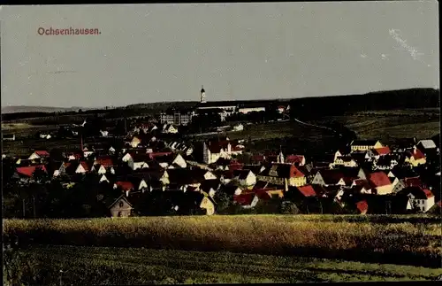 Ak Ochsenhausen in Baden Württemberg, Totalansicht der Ortschaft