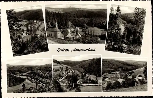 Ak Latrop Schmallenberg im Sauerland, Teilansichten
