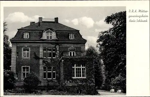 Ak Schladern Windeck an der Sieg, DRK Müttergenesungsheim Haus Schöneck