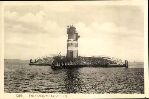 Ak Friedrichsort Kiel in Schleswig Holstein, Leuchtturm